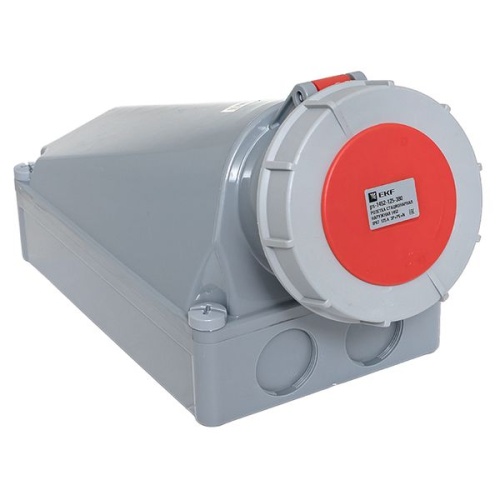 Розетка стационарная наружная 1442 3Р+РЕ 125А 380В IP67 PROxima | код ps-1442-125-380 | EKF фото 2 Розетка стационарная наружная 1442 3Р+РЕ 125А 380В IP67 PROxima | код ps-1442-125-380 | EKF фото 2