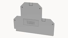 D-DCKKB10-01P-11-00Z(H) Крышка торцевая серая для клемм, шт | код 11060000576 | DEGSON