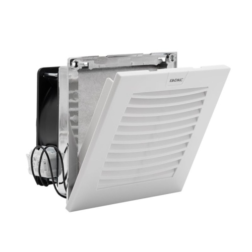 Вентилятор с фильтром ЭМС 100 м3/ч, 115В AC, 152х152 мм, IP54 | код R5MCV15115 | DKC фото 3