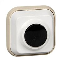 Выключатель кнопочный 250В 0.4А для электрозвонков DIY | код. A1-04-011-I | Schneider Electric
