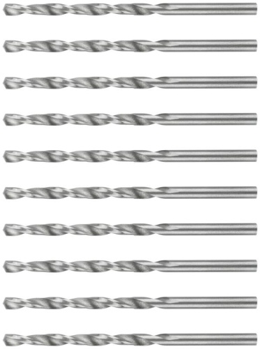 Сверло по металлу HSS полированные 3.2мм (уп.10шт) FIT 33732 фото 4