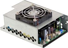 Источник питания AC-DC, med, 400.5Вт (250.5 Вт без обдува), ККМ, вход 80…264В AC 47…63Гц, 117…370B DC, выход 15В/26.7А (вент.), рег. вых. 14.3…15.8, изоляция 4000В AC, на плате 130х86.6х66.5мм, -30…+70С, вентилятор сверху | код RPS-400-15-TF (0) Бре