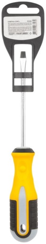 Отвертка "Старт" CrV сталь прорезиненная ручка 5х100мм SL FIT 55184 фото 4 Отвертка "Старт" CrV сталь прорезиненная ручка 5х100мм SL FIT 55184 фото 4