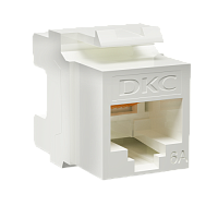 Модуль Keystone RJ45 CAT6А неэкр180 градусов черный | код RNK6AU180BK | DKC
