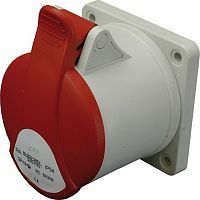 Розетка встраиваемая EER-1653 IP54 (16A, 400V, 3P+N+PE) | код 004482093 | ETI