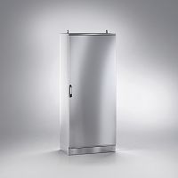 Щит EMOX моноблочный 2000x600x400мм (ВxШxГ) с монтажной панелью, RAL7035, IP66 | код EMOX-062004PR | ETA