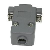 Корпус к разъёму D-SUB RUICHI PLASTIC CASE (DP-9C), пластик | код 108328 | Ruichi
