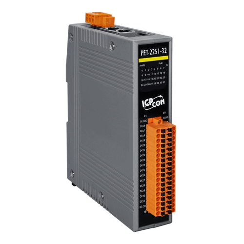 PET-2251-32 PoE Ethernet I/O Module with 32-ch DI | код 00-06158559 | ICP DAS