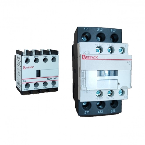 Контактор Briswik ПК2-03851220LC1D 38А 220V/AC 5НО/1НЗ | код LC1D03851M7.BR | Briswik Контактор Briswik ПК2-03851220LC1D 38А 220V/AC 5НО/1НЗ | код LC1D03851M7.BR | Briswik