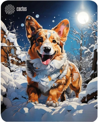 Коврик для мыши Cactus Corgi 300x250x3мм (CS-MP-D13M) | код 2011225 | CACTUS