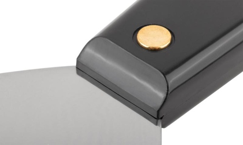 Шпатель для удаления ржавчины Профи, толщ. лезвия 1 мм, пластик.ручка с метал.бойком 4'' (100 мм) | код 6410 | FIT фото 8