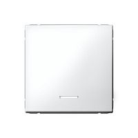 Выключатель 1-кл. ArtGallery (сх. 1а) 10AX с подсветкой механизм бел. | код GAL000113 | Systeme Electric