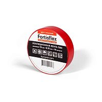 Изолента ПВХ 15х0.15x10 красная (Fortisflex) | код 71226 | КВТ