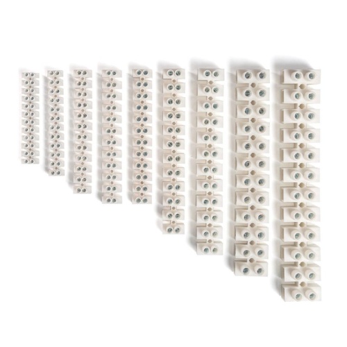 Зажим винтовой изолированный ЗВИнг-80А (6-25мм2) (бел) | код 87176 | КВТ фото 3