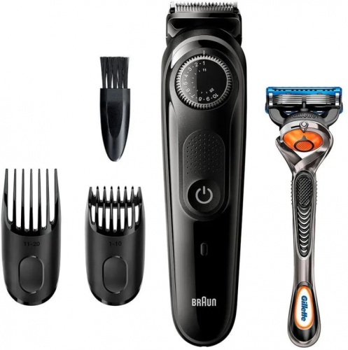 Триммер Braun BT3242 черный/серый (насадок в компл:2шт) | код 2004181 | Braun