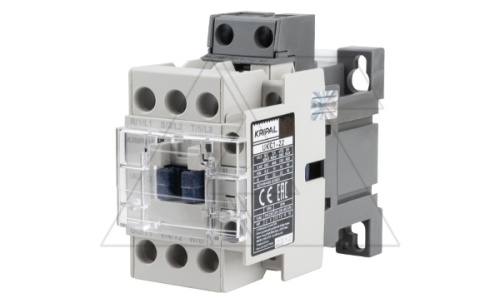 Контактор UKC1-25-11-24AC, 3P, 25A(AC-3), 40A(AC-1), 11kW(400VAC), Uк=24VAC, 1NO+1NC | код UKC1-25-11-24AC | Kripal