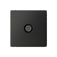 Розетка телевизионная оконечная TV ArtGallery 1дБ механизм базальт | код GAL001491 | Systeme Electric
