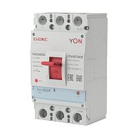 Авт. выкл. YON MGS400 3P 320-400A 75kA | код MGS400H-3TAMF0400 | DKC