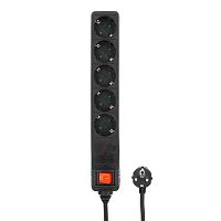 Сетевой фильтр Energenie SPG5-C-15 4.5м 16А. черный | код SPG5-C-15 | Energenie