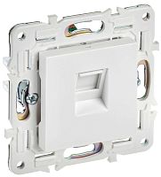 SKANDY Розетка компьютерная RJ45 кат.5E SK-K01W арктический белый IEKновинка | код SK-K10-1-K01 | IEK