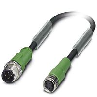 Кабель для датчика / исполнительного элемента SAC-4P-M12MS/0,6-PUR/M 8FS | код 1693076 | PHOENIX CONTACT