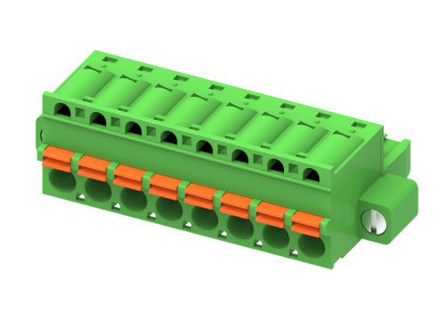 MC-RJ5.08H03P-K-0001 Штекерный разъем шаг 5.08, 3 конт, зелен, шт | код MC-RJ5.08H03P-K-0001 | SUPU