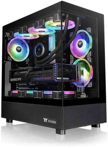Корпус Thermaltake View 270 TG ARGB черный без БП ATX 9x120mm 2x140mm 1x200mm 2xUSB3.0 audio bott PSU | код 2023601 | THERMALTAKE