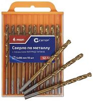 Сверло по металлу Cutop Profi с титановым покрытием, 5х86 мм (10 шт) | код 52-447 | CUTOP