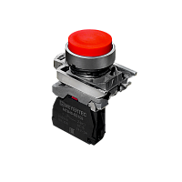 Кнопка выступающая красная, 1NС, IP65, металл MTB4-BL42 | код 137132| MEYERTEC