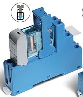 Интерфейсный модуль (сборка 40.62.7.024.0000 + 99.02.9.024.99 + 95.05SPA), электромеханическое реле, 2CO 10A, контакты AgNi, питание 24В DC (чувствит.), категория защиты IP20, винтовые клеммы, пластиковая клипса, LED + диод | код 486270240050SPA (0)