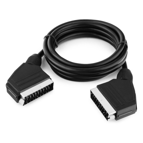 Кабель аудио/видео Cablexpert CCV-518, SCART / SCART, 21pin, 1.8м | код CCV-518 | Cablexpert