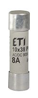 Предохранитель CH 10x38 gR-PV 8A 900V (30kA) | код 002625030 | ETI
