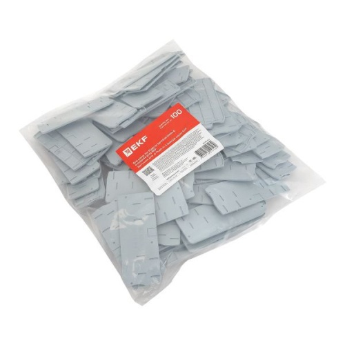 Заглушка для 6 Push-in 4 вывода серая | код EP-PIT-6-4 | EKF фото 4