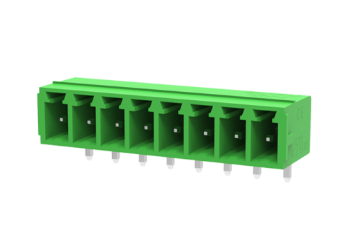 MC-PA3.81H16-0001 Разъём штекерный MC, угл. конт.,шаг 3.81мм,16 конт.зел., шт | код MC-PA3.81H16-0001 | SUPU