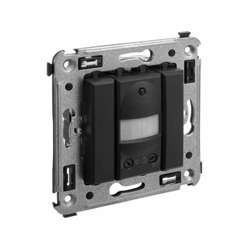 Датчик движения СП Avanti "Черный матовый" | код. 4412143 | DKC фото 2