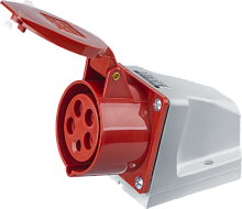 Розетка NCA-SR115-16-380 стационарная наружная 16А 3P+N+PE IP44 | код 14296 | Navigator Group