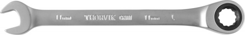 CRW11 Ключ гаечный комбинированный трещоточный, 11 мм | код CRW11 | Thorvik