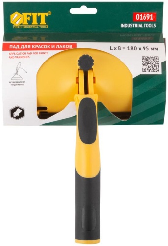 Пад для красок илаков прорезиненная ручка 180х95мм FIT 01691 фото 3