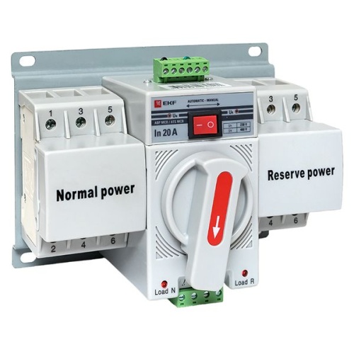 Устройство АВР МCB 20А (C) 3Р 400В PROxima | код ats-mcb-20c-3p-pro | EKF фото 2 Устройство АВР МCB 20А (C) 3Р 400В PROxima | код ats-mcb-20c-3p-pro | EKF фото 2