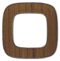Valena ALLURE Рамка 1 пост орех универсальная | код 754461 | Legrand