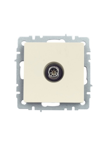 BRITE Розетка TV оконечная РТВ11-0-БрКр бежевый | код BR-A10-O-K10 | IEK фото 8