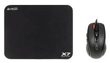 Мышь A4Tech X-7120 черный оптическая (2000dpi) USB2.0 (7but) | код 490156 | A4TECH