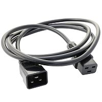 Кабель питания DKC, IEC320 С19 - IEC320 C20, 0,5м, 3x2,5мм | код R5CORD9005 | DKC
