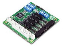 Плата CA-134I-T w/o Cable 4-port RS-422/485 PC-104 Module, Surge Protection, Isolation 2 KV,t:-40/+75 C | код 00-01189644 | MOXA