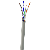 Витая пара UTP 4 пары AWG 23 Cat.6 внутренняя Cu Six (UTP 6 4x2x0,54 6 In/Cu) PVC In. 305м | код 01-0316-1 | СУПР
