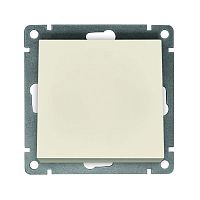 Выключатель 1-кл. СП Афина 10А IP20 механизм сл. кость (ivory) | код A0021-I | Universal
