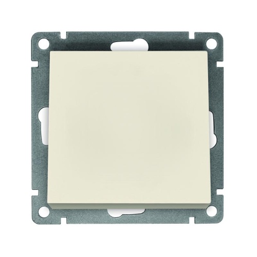 Выключатель 1-кл. СП Афина 10А IP20 механизм сл. кость (ivory) | код A0021-I | Universal