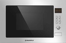 Микроволновая печь Maunfeld MBMO.25.8S 25л. 900Вт нержавеющая сталь/черный (встраиваемая) | код 1398135 | MAUNFELD