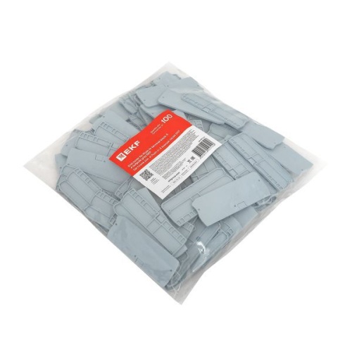 Заглушка для 4 Push-in 4 вывода серая | код EP-PIT-4-4 | EKF фото 4