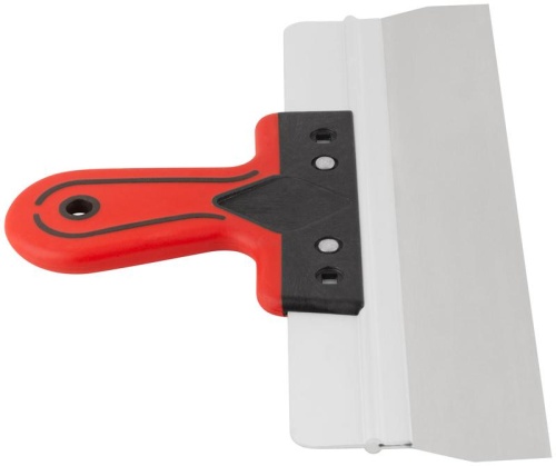 Шпатель фасадный Профи, нержавеющая сталь, прорезиненная ручка 300 мм | код 6424 | FIT фото 5